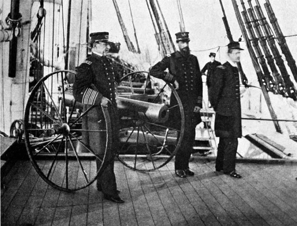 Flagship of Union Admiral David Farragut USS HARTFORD New 5x7 Civil War Photo