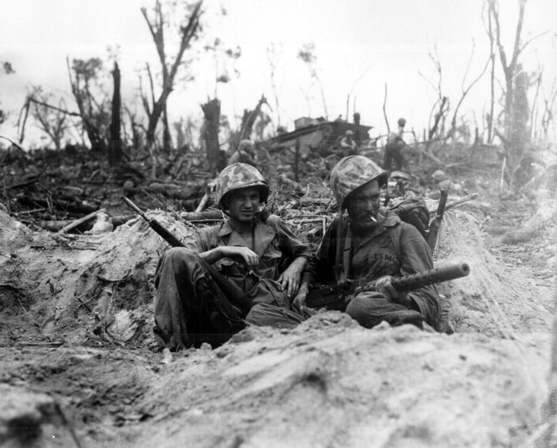 Shell Shocked Africanamerican Soldier Suffering Ptsd Stock Photo