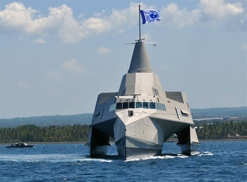 Indonesia Launches First Klewang Class Large Trimaran Missile Boat Defense Media Network