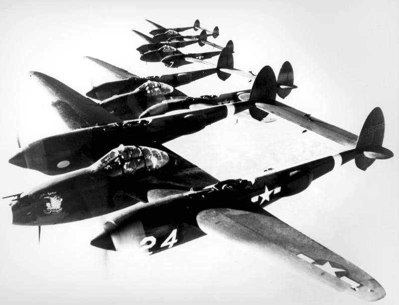 The Modelling News: Review: Tamiya's 1/48th scale P-38 F/G Lightning white  box version