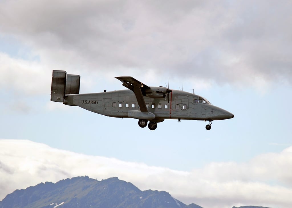 The Final Army Flight of the C-23 Sherpa | Defense Media Network